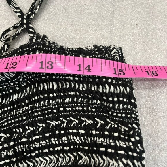 [S]Promesa Journey Ahead Geo-Print Button-Front Maxi Dress - Picture 6 of 9